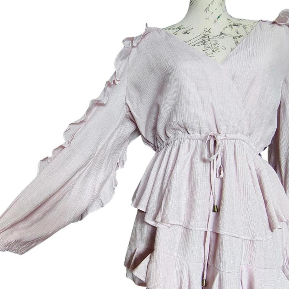 Saints + Sinners Ruffle Romper - Picture 3 of 6